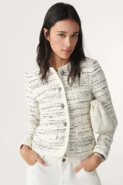 ba&sh Vestes & Manteaux*Roza. Blanc Ecru