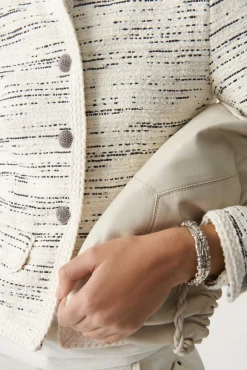 ba&sh Vestes & Manteaux*Roza. Blanc Ecru