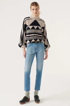 ba&sh Denim*Sally. Bleu