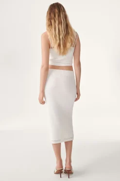 ba&sh Mailles*Saturne. Blanc Ecru