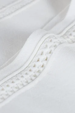 ba&sh Mailles*Saturne. Blanc Ecru