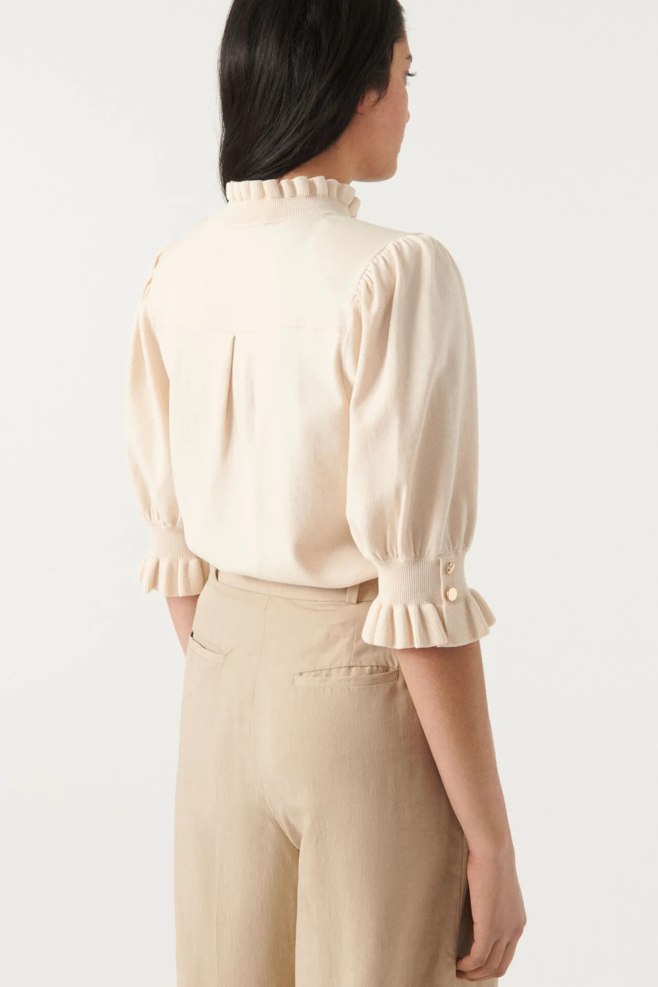 ba&sh Mailles*Sera. Blanc Ecru