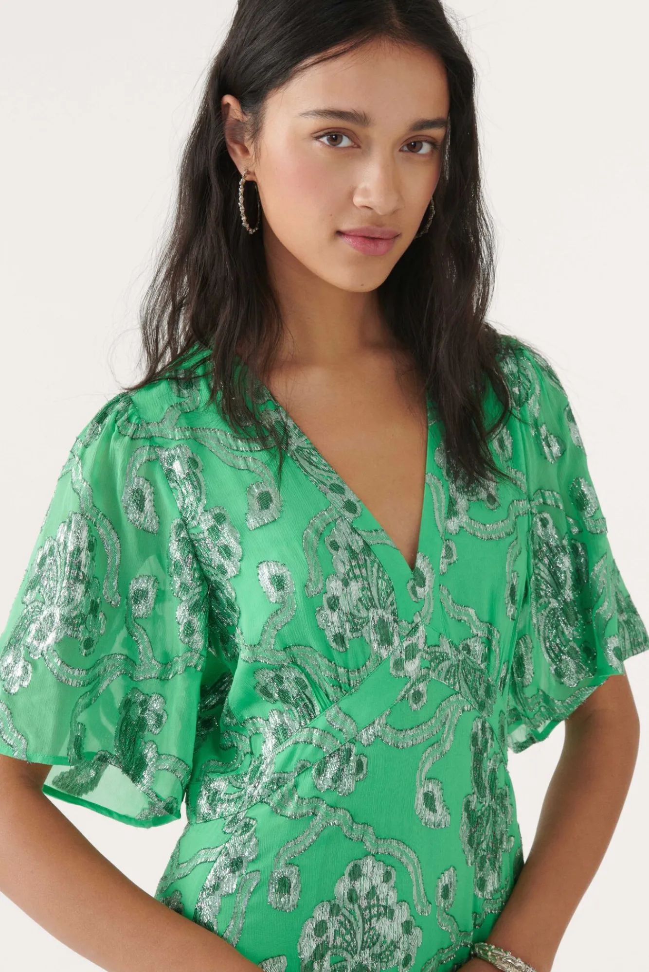 ba&sh Robes*Shelby. Vert
