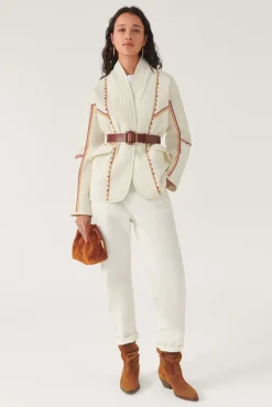 ba&sh Vestes & Manteaux*Siago. Blanc Ecru
