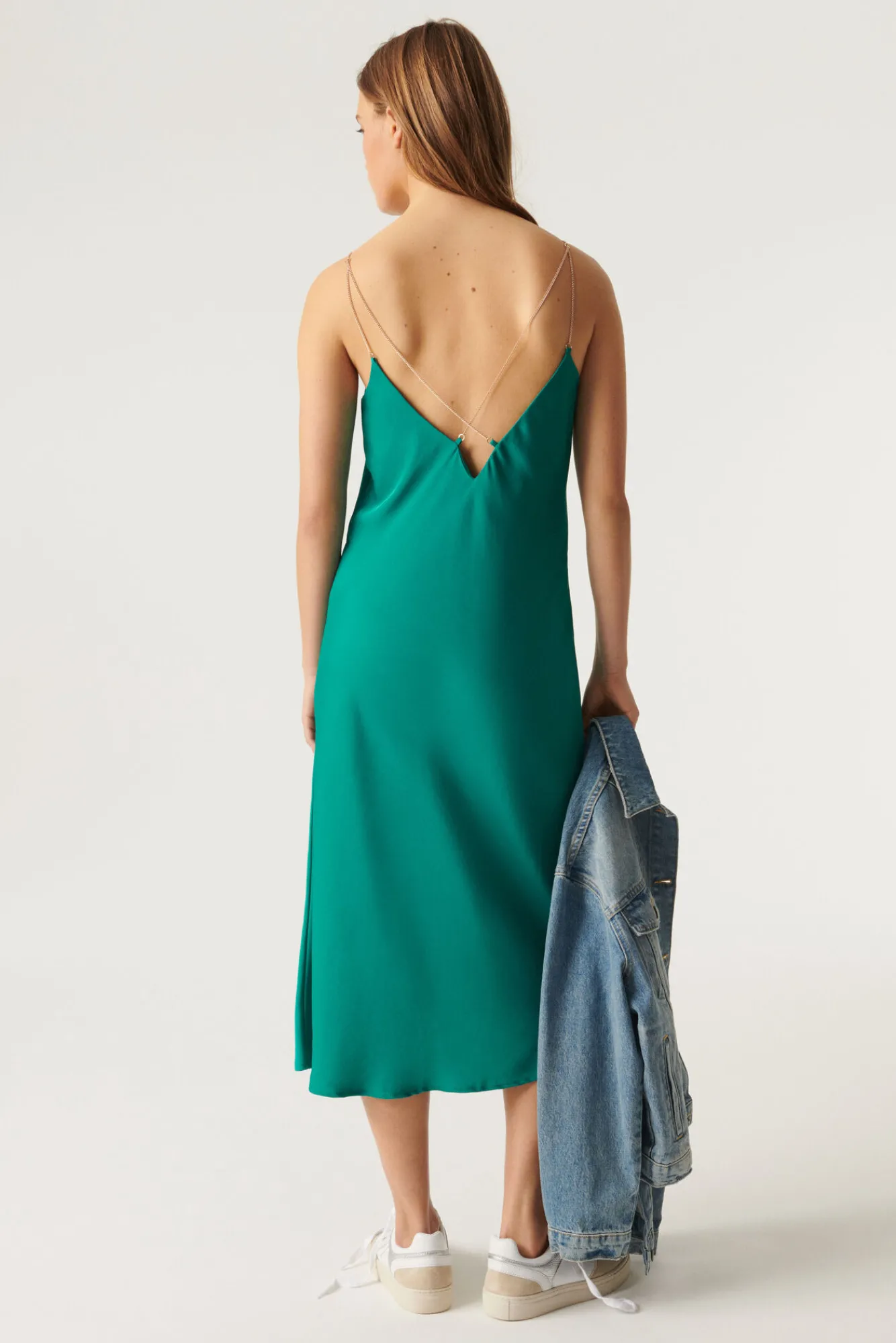 ba&sh Robes*Siara. Vert