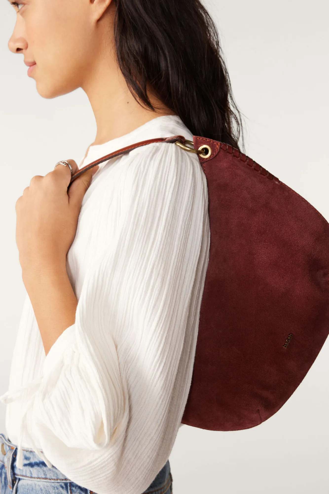 ba&sh Sacs*Swing. Marron