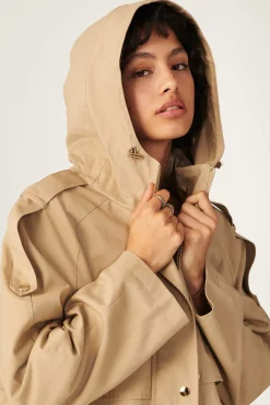 ba&sh Vestes & Manteaux*Ted. Beige