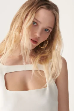 ba&sh Robes*Teophil. Blanc
