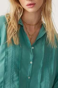 ba&sh Tops & Chemises*Timbra. Blanc Ecru