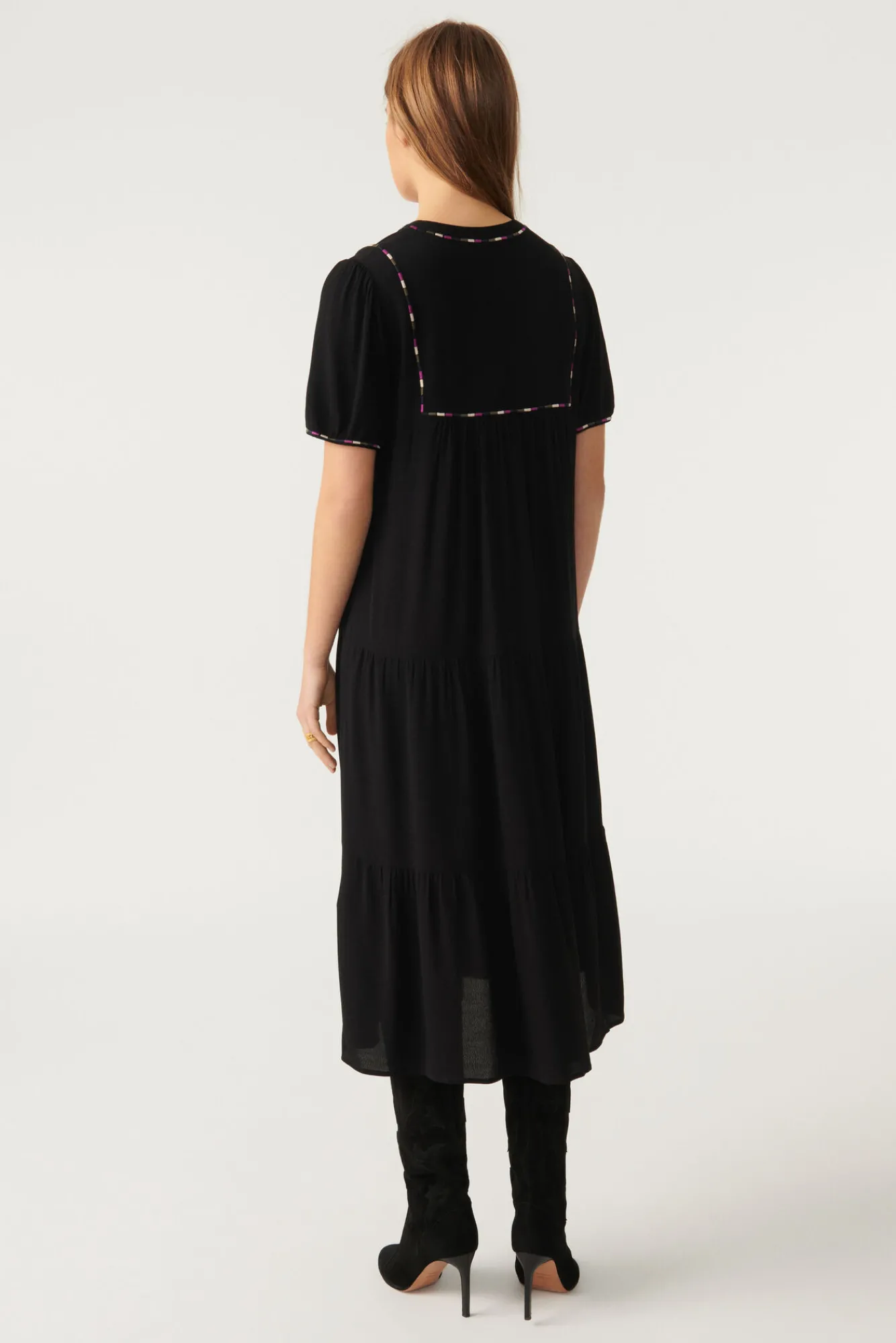 ba&sh Robes*Tisolde. Noir