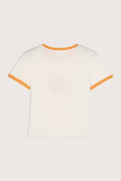 ba&sh T-Shirts*Trio. Blanc Ecru