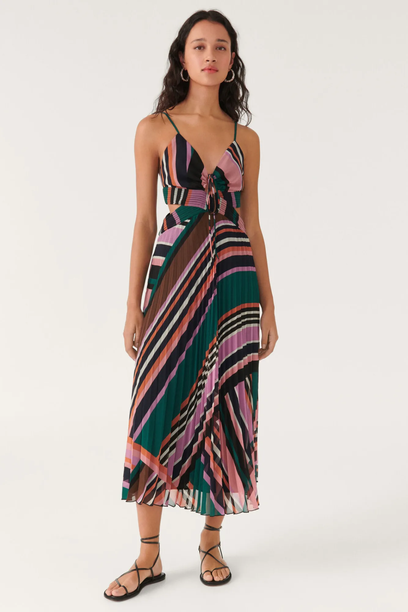 ba&sh Robes*Uhaina. Vert
