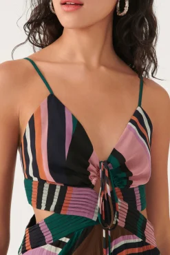 ba&sh Robes*Uhaina. Vert