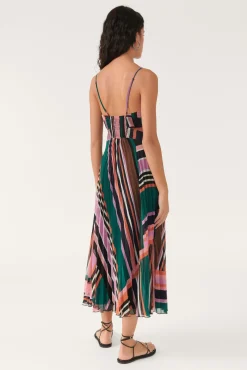 ba&sh Robes*Uhaina. Vert