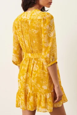 ba&sh Robes*Ulia. Jaune