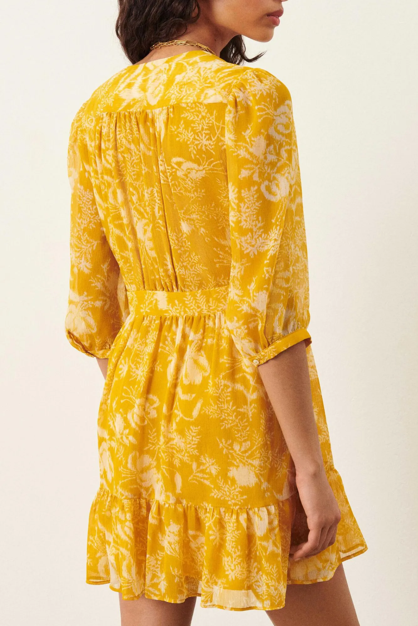 ba&sh Robes*Ulia. Jaune