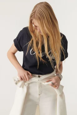 ba&sh T-Shirts*Varper. Blanc Ecru