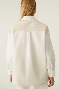 ba&sh Tops & Chemises*Ventin. Blanc Ecru