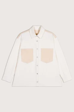 ba&sh Tops & Chemises*Ventin. Blanc Ecru