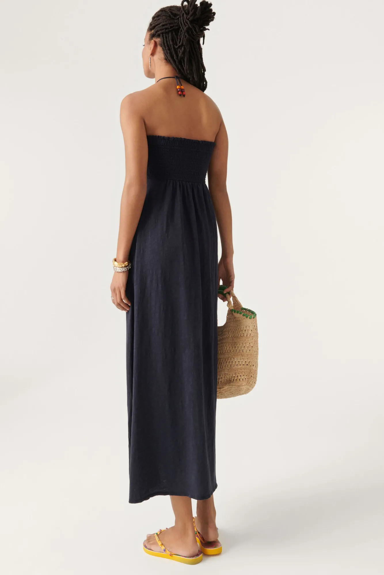 ba&sh Robes*Viska. Bleu Nuit