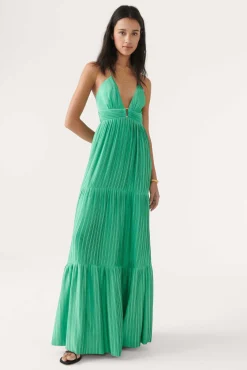 ba&sh Robes*Wasta. Vert