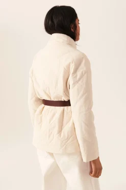 ba&sh Vestes & Manteaux*Wicky. Blanc Ecru