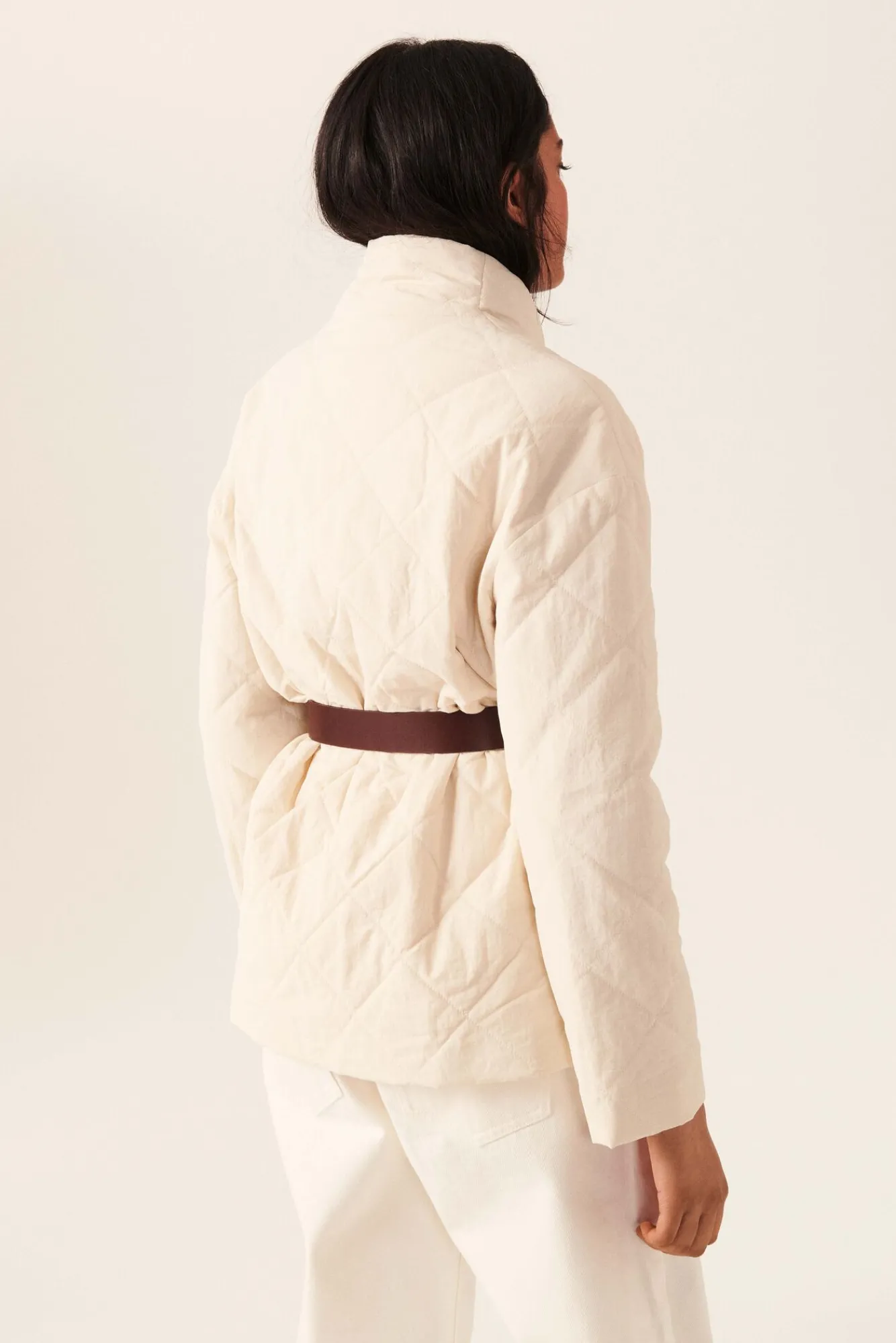 ba&sh Vestes & Manteaux*Wicky. Blanc Ecru