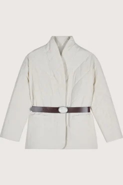 ba&sh Vestes & Manteaux*Wicky. Blanc Ecru
