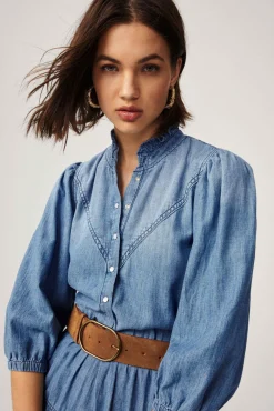 ba&sh Robes*Willow. Bleu