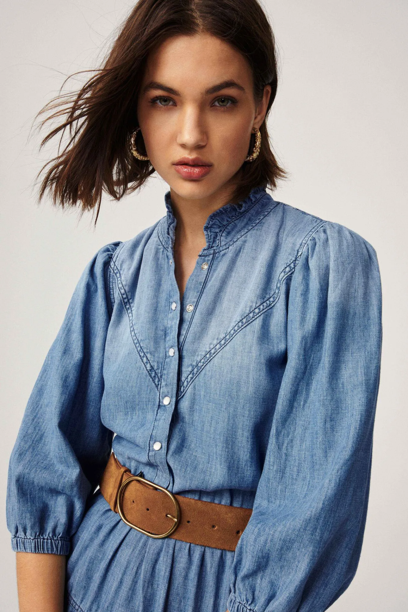ba&sh Robes*Willow. Bleu