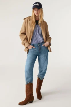 ba&sh Vestes & Manteaux*Winnie. Beige