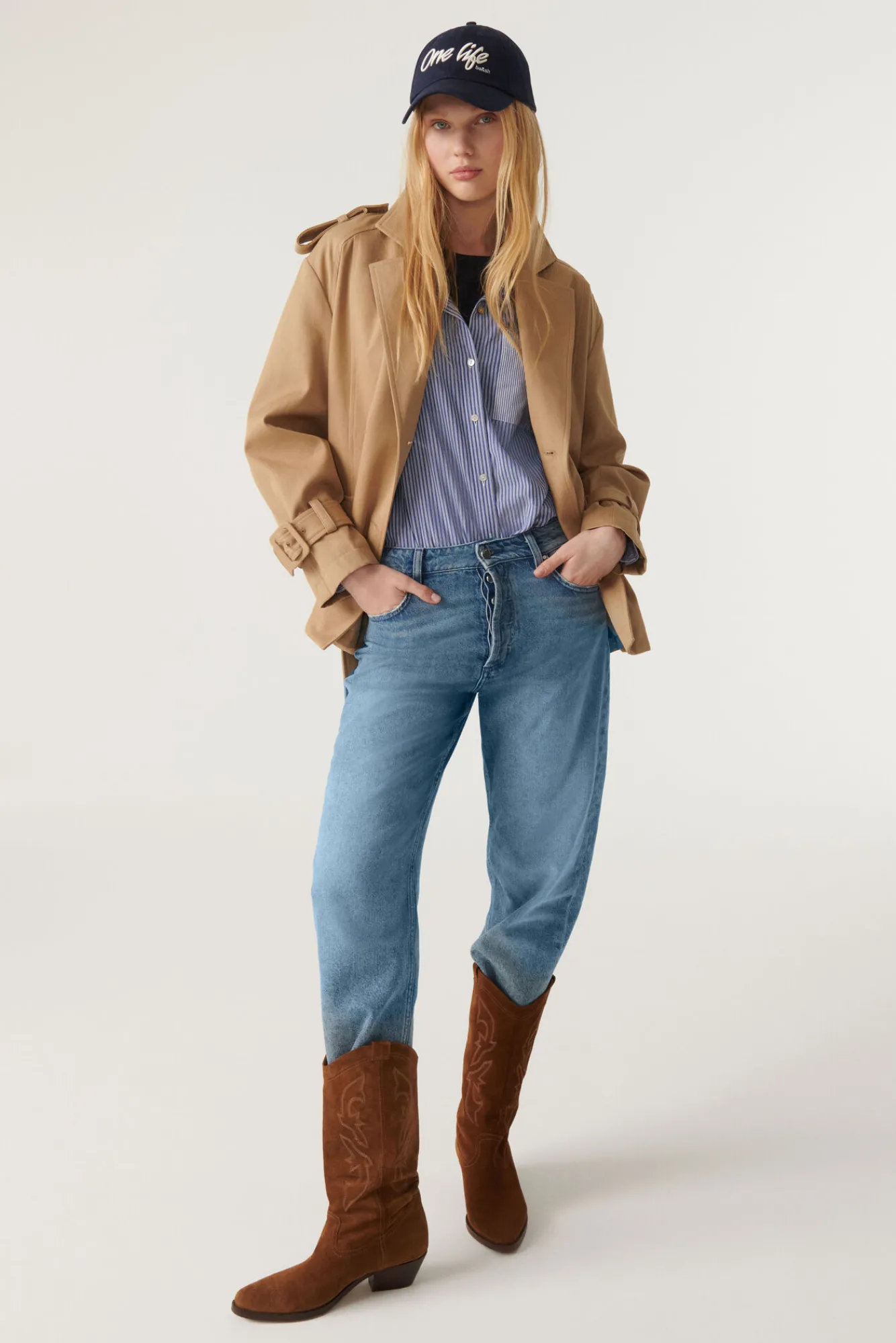 ba&sh Vestes & Manteaux*Winnie. Beige