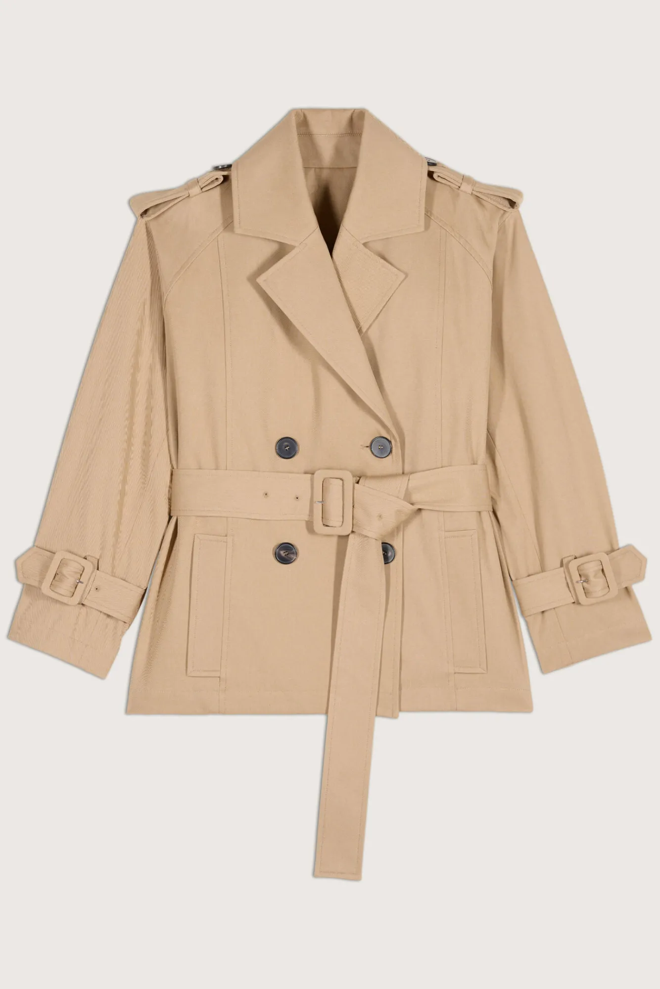 ba&sh Vestes & Manteaux*Winnie. Beige